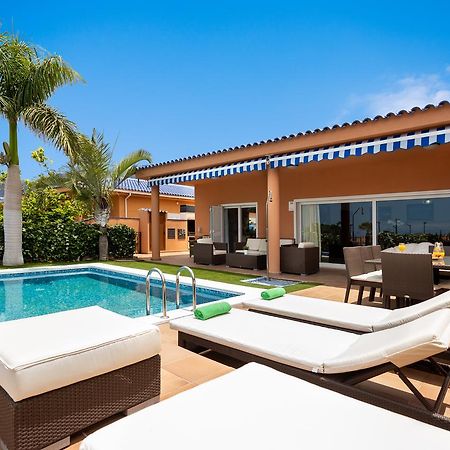 Maravillosa Villa De Lujo Con Piscina Privada Puerto de Santiago  Luaran gambar